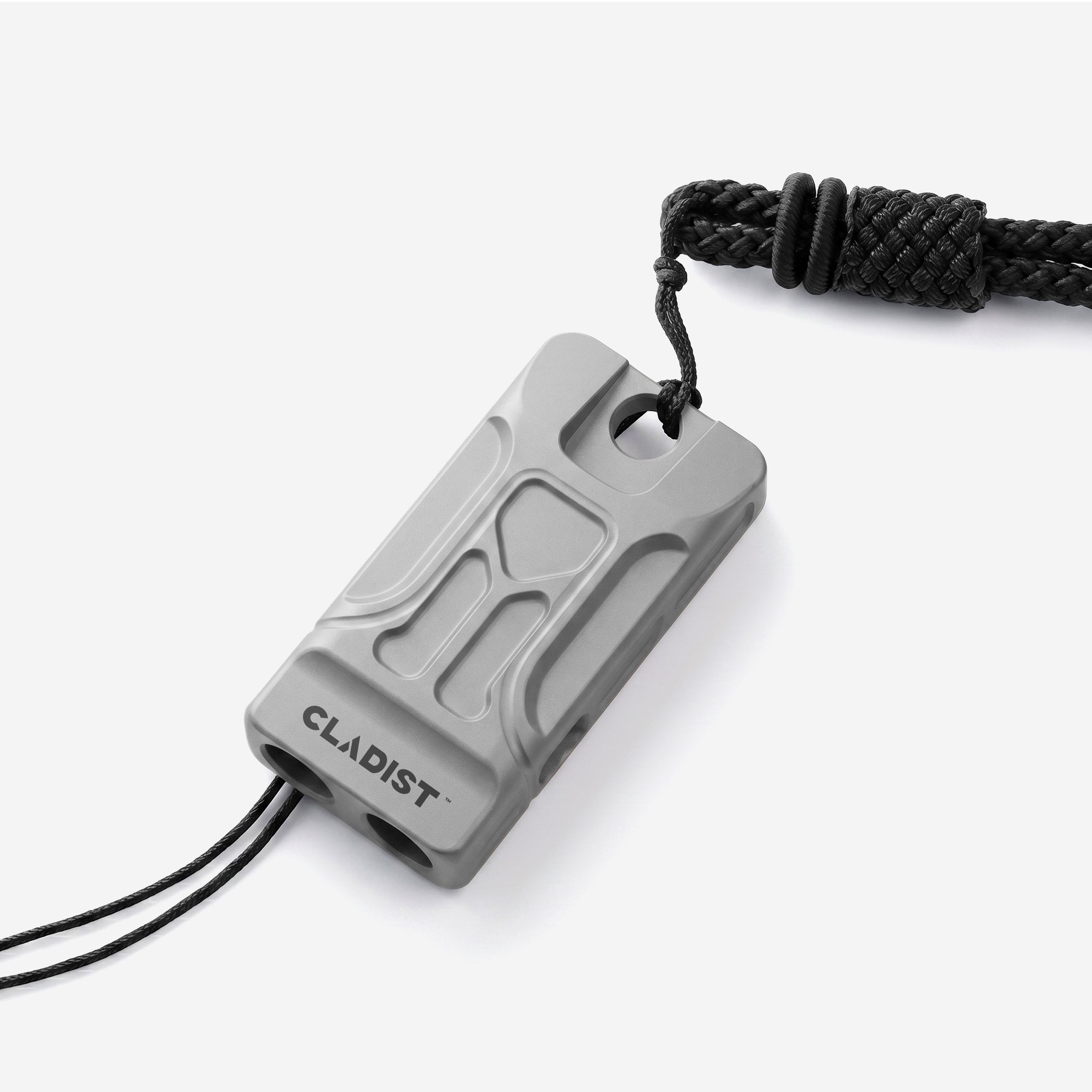 Dual-Hole Rescue Whistle