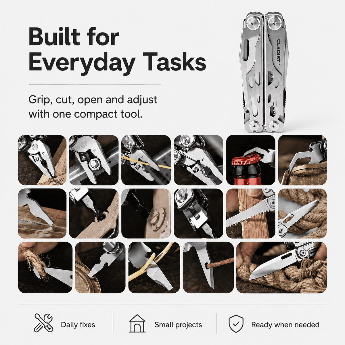20-in-1 Multi-Tool Pliers