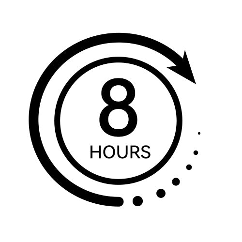 8h Reliable Long Runtime