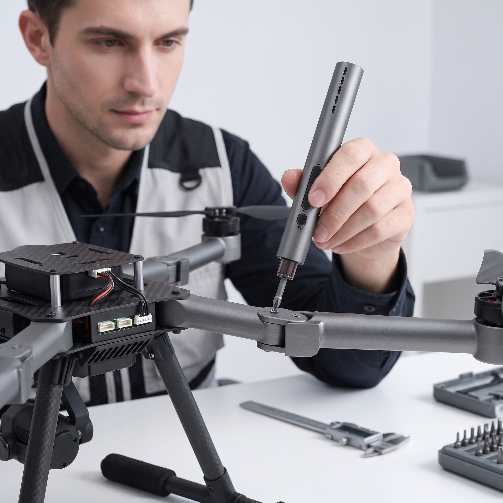 Cordless Electric Screwdriver System Upgraded