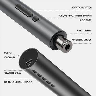 Cordless Electric Screwdriver For Everyday Repairs