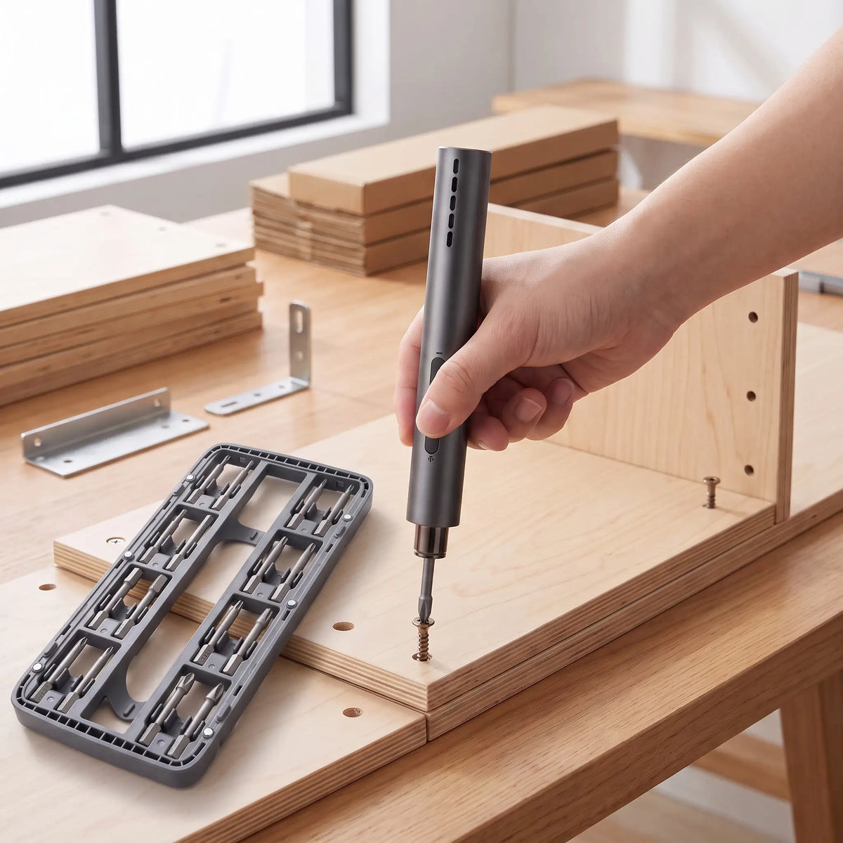 Cordless Electric Screwdriver For Everyday Repairs