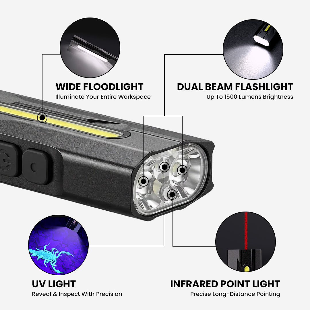 Magnetic Flashlight