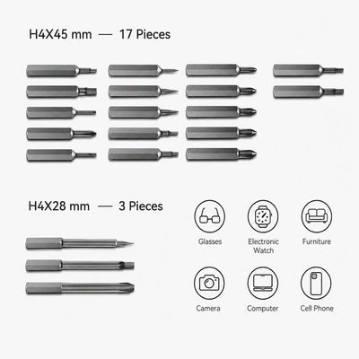 Precision Electric Screwdriver Kit
